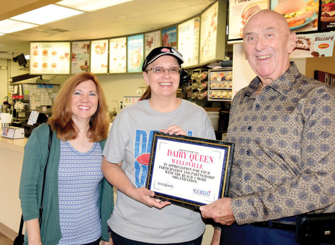 Wellsville Dairy Queen recognized